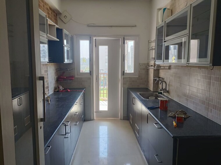 Kitchen, panchkula urban estate 3 Bedroom 1800 Sq.Ft. Apartment In Panchkula Urban Estate Panchkula 10002801
