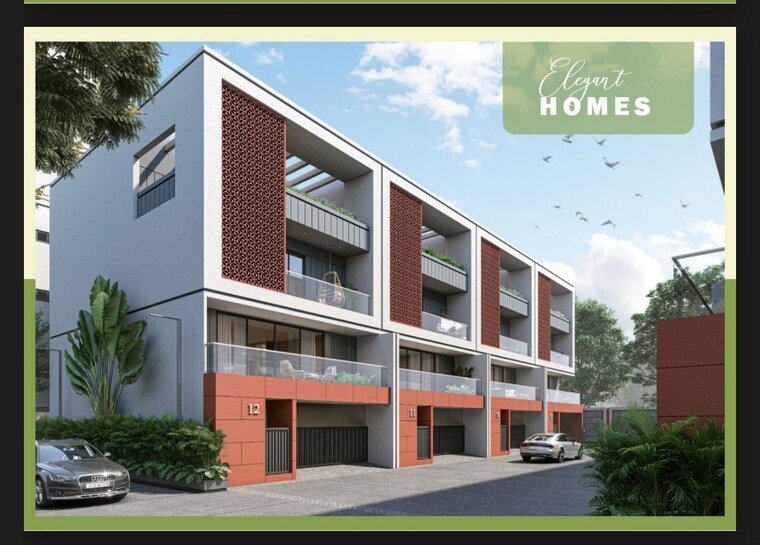 Exterior View, adajan 4 Bedroom 3200 Sq.Ft. Apartment In Adajan Surat 10009518