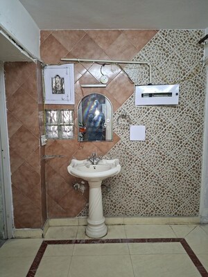 Bathroom in 3 BHK Builder Floor at Gulmohar Park – for Rent