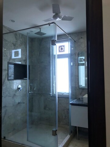 Building Lobby in 4 BHK Builder Floor at Kailash Hills – for Rent