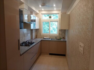 Kitchen in 3 BHK Builder Floor at Kailash Hills – for Rent