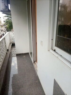 Balcony in 3 BHK Builder Floor at Kailash Hills – for Rent