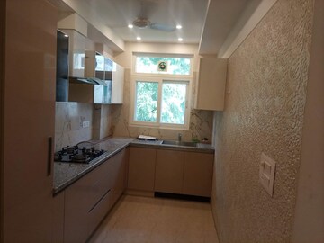 Kitchen in 3 BHK Builder Floor at Kailash Hills – for Rent