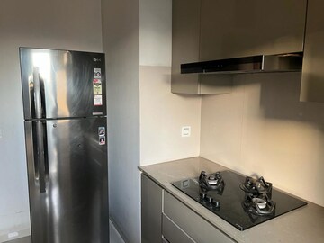 Kitchen in 2 BHK Apartment at One Hiranandani Park, Ghodbunder Road – for Rent
