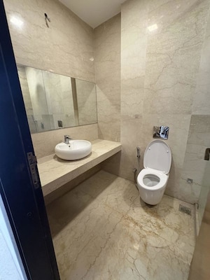Bathroom in 3 BHK Apartment at Omkar 1973, Worli – for Rent