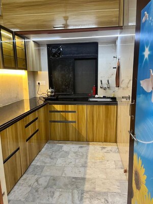 Kitchen in 2 BHK Builder Floor at Vasai West – for Rent