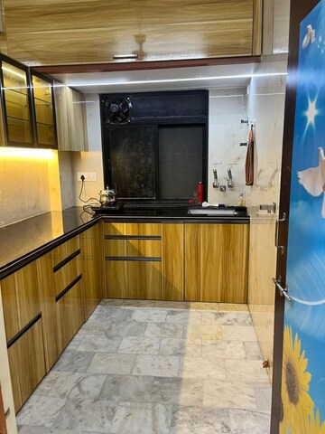 Kitchen in 2 BHK Builder Floor at Vasai West – for Rent
