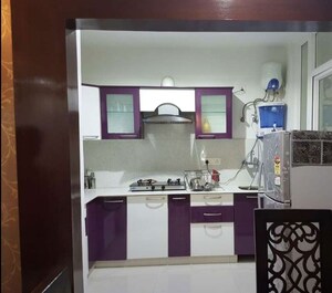 Kitchen in 2 BHK Apartment at Vibhuti Khand – for Rent