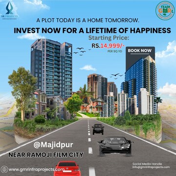  Plot – Exterior View View at SR Rock Town, Mazidpur - for Sale