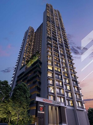 2 BHK Apartment For Sale in Group Satellite Elegance, Goregaon East