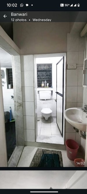 Bathroom in 1 BHK Apartment at Sri Sai Shardha, Dadar West – for Rent