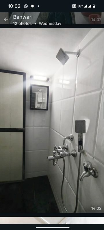 Bathroom in 1 BHK Apartment at Sri Sai Shardha, Dadar West – for Rent