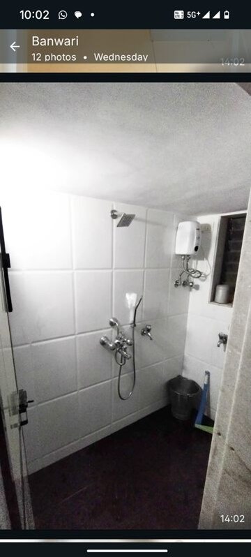 Bathroom in 1 BHK Apartment at Sri Sai Shardha, Dadar West – for Rent