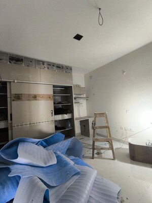 Living Room in 2.5 BHK Apartment at My Home Sayuk, Tellapur – for Rent