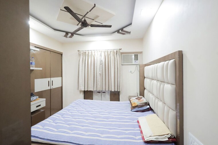 Bedroom, lodha-splendora 3 Bedroom 1124 Sq.Ft. Apartment In Ghodbunder Road Thane 10009700