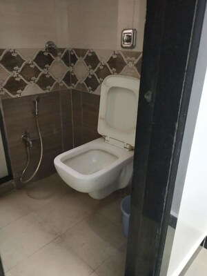 Bathroom in  Office Space at Real Tech Park, Vashi Sector 30a – for Rent