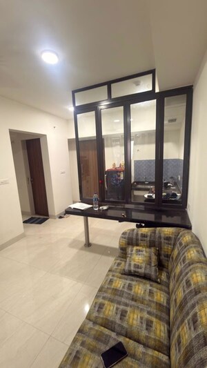 Kitchen in 1 BHK Apartment at Lodha Crown Quality Homes, Majiwada – for Rent