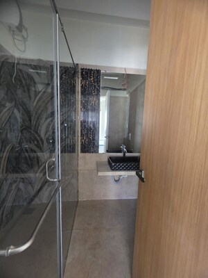 Bathroom in 3 BHK Apartment at Indiabulls Sky Forest, Lower Parel – for Rent
