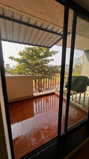 Balcony in 2 BHK Apartment at Dhanori – for Rent