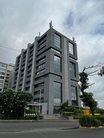  Office Space – Exterior View View at Goyal Synergy Tower, Makarba - for Rent