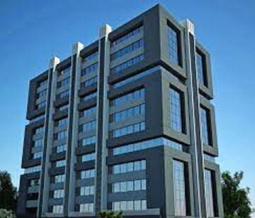  Office Space – Exterior View View at Goyal Synergy Tower, Makarba - for Rent