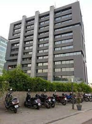 Office Space – Exterior View View at Goyal Synergy Tower, Makarba - for Rent