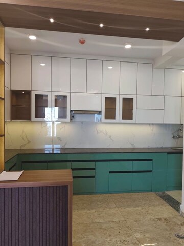 Kitchen in 3 BHK Builder Floor at DLF Vibhuti Khand, Gomti Nagar – for Rent