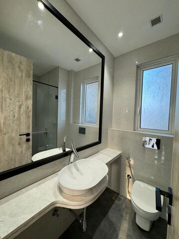 Washroom in 3 BHK Apartment at Indiabulls Sky Forest, Lower Parel – for Rent