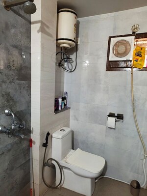 Bathroom in 1.5 BHK Builder Floor at Sector 55 – for Rent