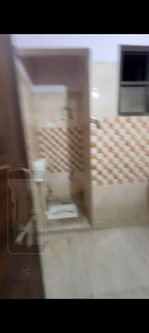 Bathroom in 2 BHK Builder Floor at Chattarpur – for Rent