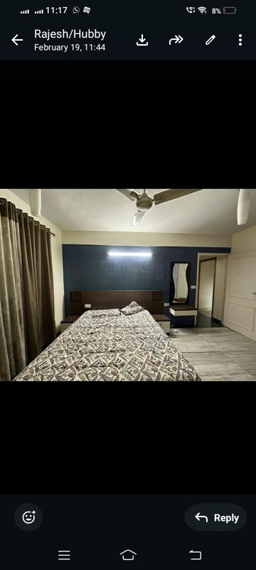 Bedroom in 2.5 BHK Apartment at Hiranandani Estate Vittoria, Ghodbunder Road – for Rent