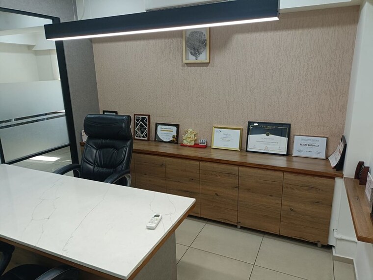Kitchen, marutinandan-entice Commercial Office Space 1062 Sq.Ft. In Ambli Ahmedabad 10009843