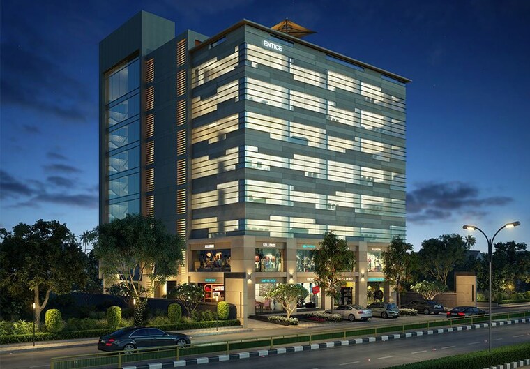Exterior View, marutinandan-entice Commercial Office Space 1062 Sq.Ft. In Ambli Ahmedabad 10009843