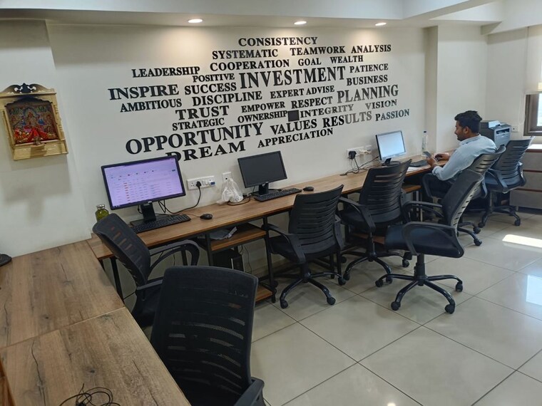 Team Area, marutinandan-entice Commercial Office Space 1062 Sq.Ft. In Ambli Ahmedabad 10009813