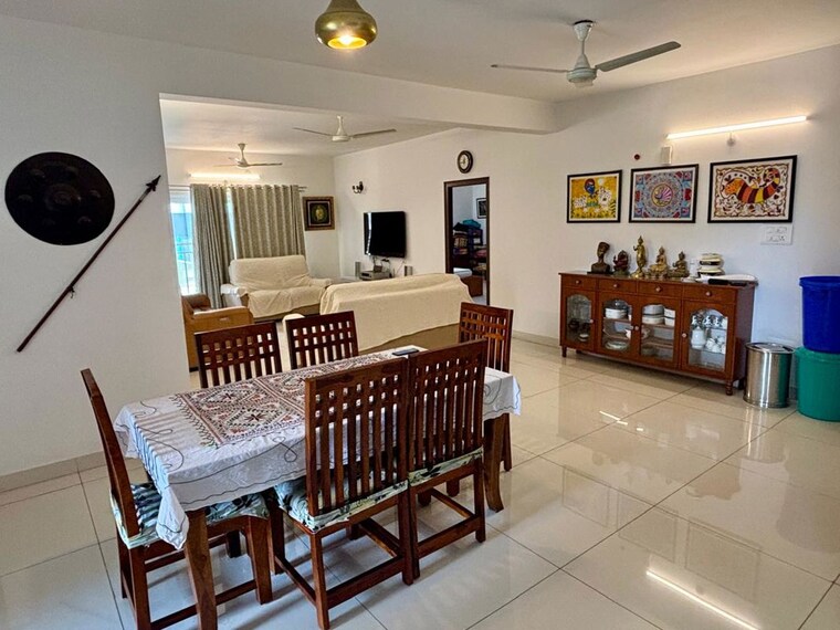 Living Room, ananda-the-ozone-heights 3 Bedroom 3000 Sq.Ft. Apartment In Tellapur Hyderabad 10009921