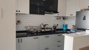 Kitchen in 2 BHK Apartment at Godrej Hillside, Mahalunge – for Rent