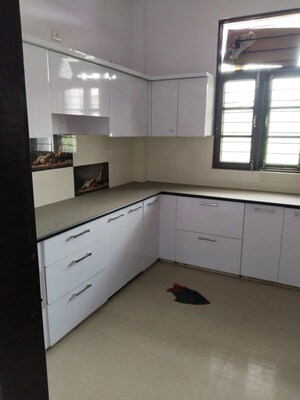 Kitchen in 3 BHK Builder Floor at DLF Vibhuti Khand, Gomti Nagar – for Rent