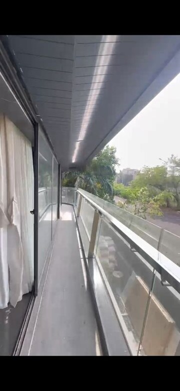 Balcony in 3 BHK Apartment at DLH Legacy, Juhu – for Rent