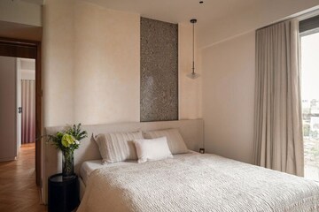 Bedroom in 3 BHK Apartment at DLH Legacy, Juhu – for Rent