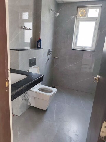 Bathroom in 3 BHK Builder Floor at Gomti Nagar – for Rent