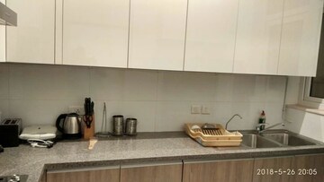 Kitchen in 3 BHK Apartment at DLF The Primus, Sector 82a – for Rent