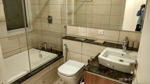 Attached Bathroom in 3 BHK Apartment at DLF The Primus, Sector 82a – for Rent