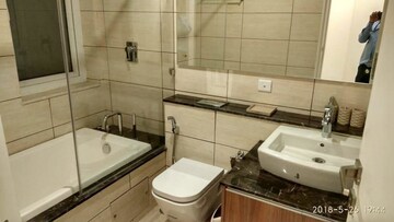 Attached Bathroom in 3 BHK Apartment at DLF The Primus, Sector 82a – for Rent