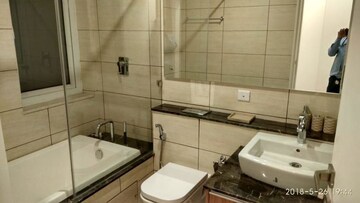 Attached Bathroom in 3 BHK Apartment at DLF The Primus, Sector 82a – for Rent