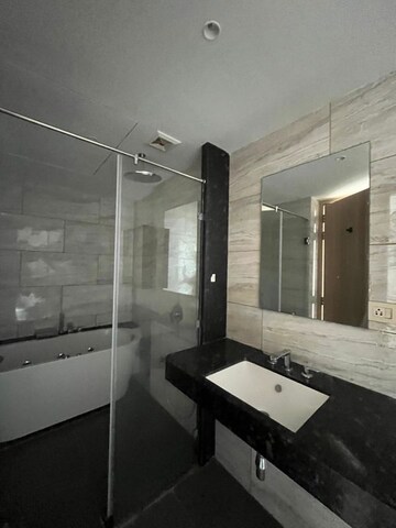 Washroom in 4 BHK Apartment at Rustomjee Crown, Prabhadevi – for Rent