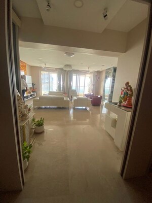 Living Room in 3 BHK Apartment at Dosti Ambrosia, Wadala East – for Sale
