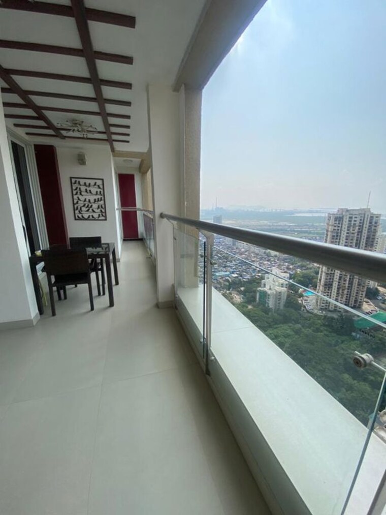 Balcony, dosti-ambrosia 3 Bedroom 1150 Sq.Ft. Apartment In Wadala East Mumbai 10010021