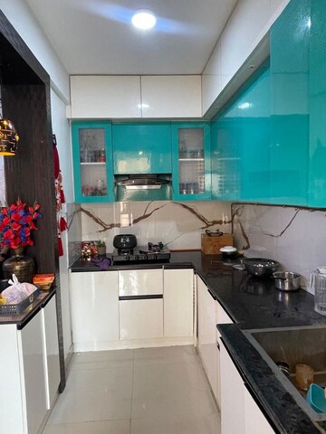 Kitchen in 2 BHK Apartment at Mittal Rajnagar Residency, Raj Nagar Extension – for Sale