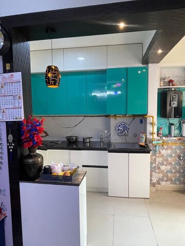 Kitchen in 2 BHK Apartment at Mittal Rajnagar Residency, Raj Nagar Extension – for Sale