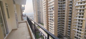 Balcony in 3 BHK Apartment at Amrapali Crystal Homes, Sector 76 – for Rent